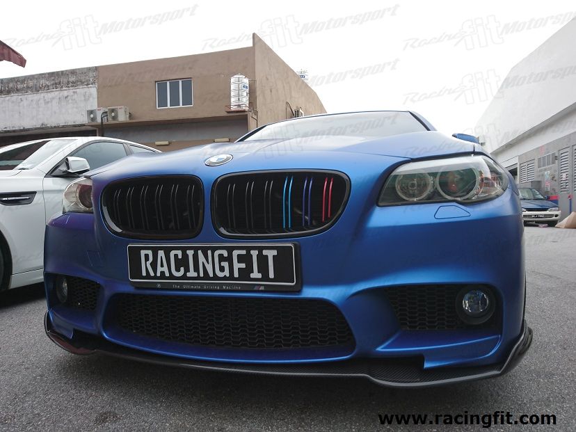 F10 5-Series Kelleners Style Front lip M Sport & M5 